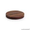Malwa Craft  Dining Table Top Home Office Wooden Tea Coasters (Brown, Set of 4) - Image 4