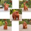 Malwa Crafts Terracotta Animals Set Deer Elephant Sheep Hores Giraffe Toy Set Sculpture Decorative Showpiece Handmade Animal Statue Home & Office Décor Set of 5 Piece - Image 4