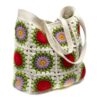 Handmade Crochet Handbag For Women And Girls | Handcrafted Handbags For Daily, Relaxed Fit Bag Office And Causal - Image 2