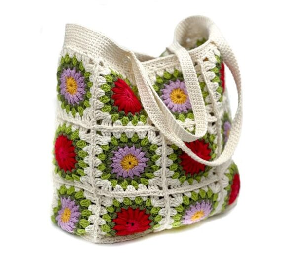 Handmade Crochet Handbag For Women And Girls | Handcrafted Handbags For Daily, Relaxed Fit Bag Office And Causal